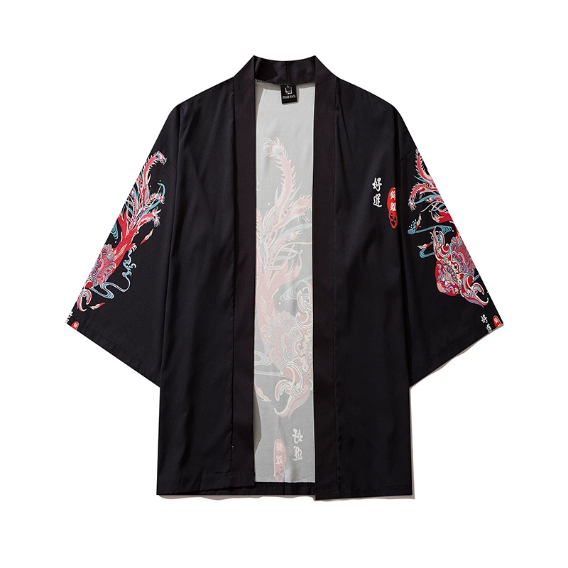 

Chinese Style Carp Kimono Pants Set Cardigan Cosplay Shirt Blouse for Women Yukata Summer Beach Haori Japanese Samurai Clothes