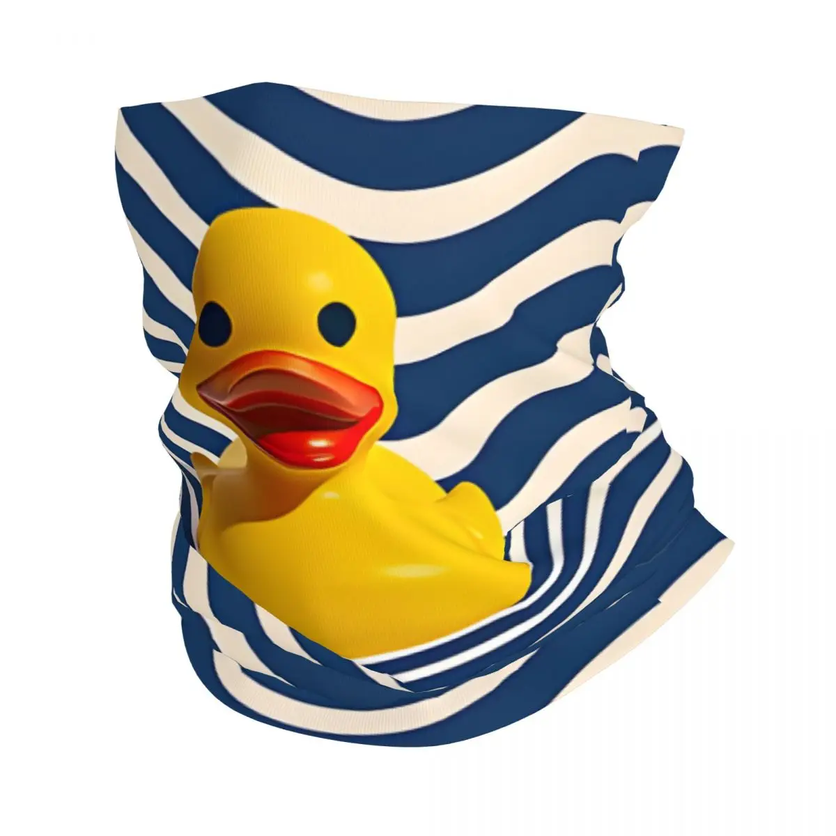 Blue Wave Duck sciarpa fazzoletto da collo maschera per il viso in poliestere