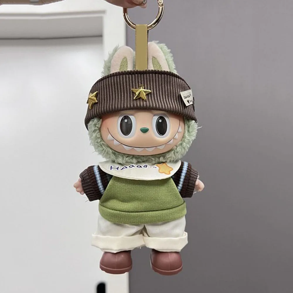 

Комплект одежды в спортивном стиле для Labubu Ropa, подходит для аксессуаров для одежды Labubu, модная спортивная одежда