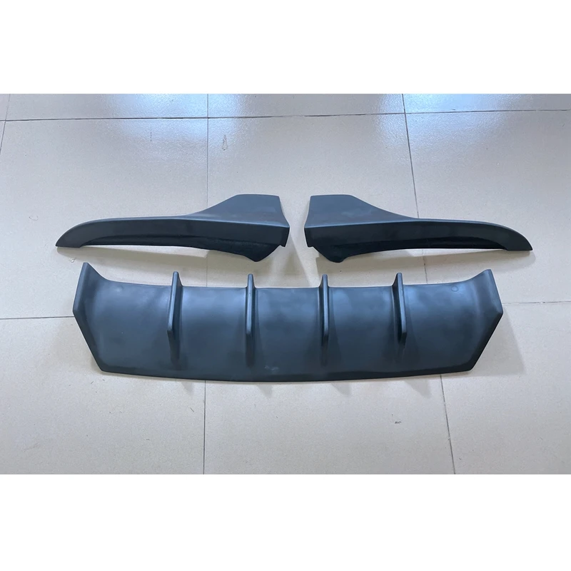 For Lexus IS IS200t IS250 IS350 IS300 F Sport Sedan 2016-2019 4 Door Rear Diffuser Lip Bumper Carbon Fiber Tow Splitter Spoiler view 2