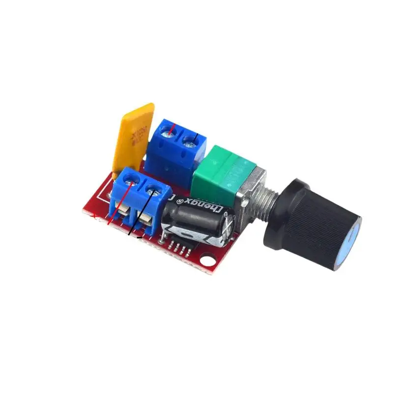 Mini DC-DC 3V/4.5V-35V 5A PWM DC Motor Speed Controller Module Speed Regulator Control Adjust Board Switch