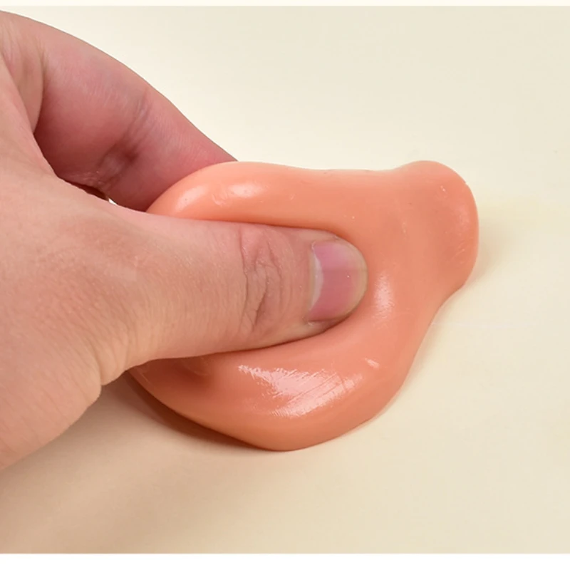 Taba Squishy เหมือนจริง Human Body Facial คุณสมบัติรุ่นบีบจมูกของเล่นเล่นตลก Super Soft Slime รู้สึกเด็กผู้ใหญ่วันหยุดของขวัญ