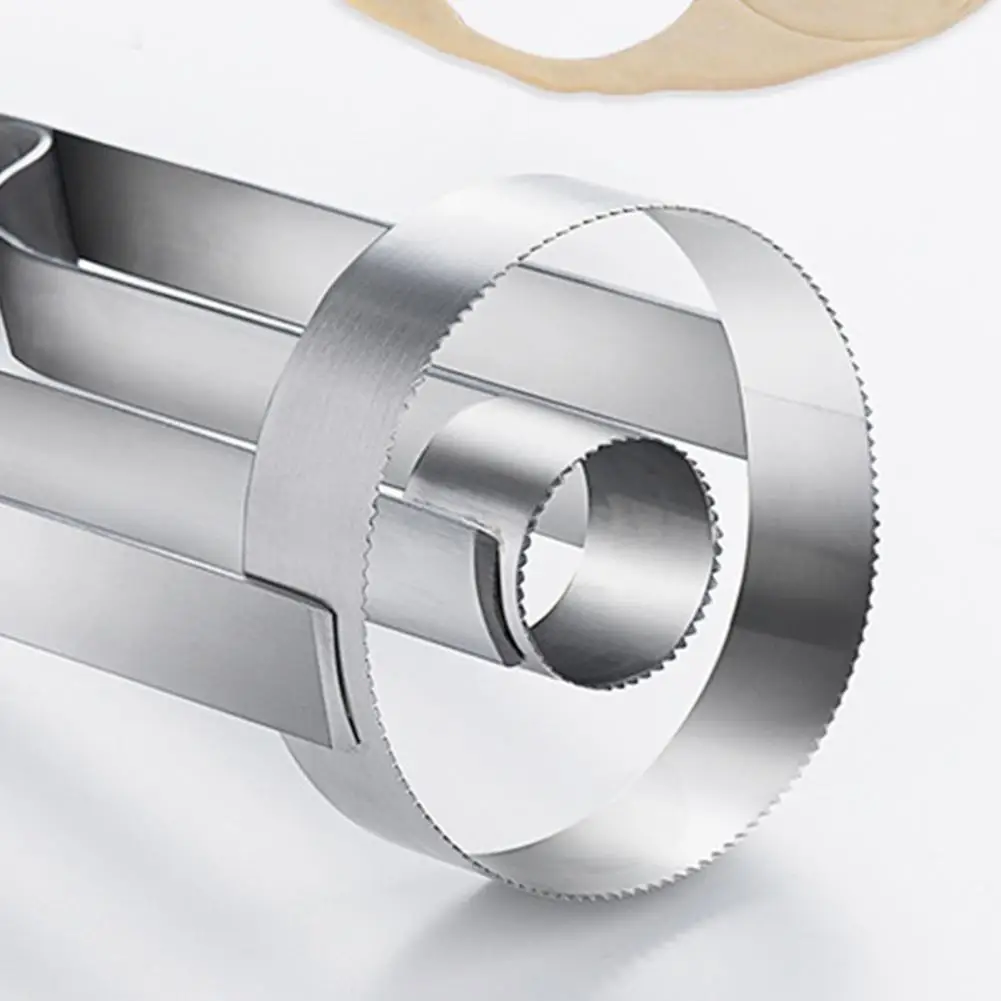 Doughnut Mold Anti-corrosion Bread Mold Silver Color Baking Tools  Convenient Cookie Bagel Cutter Maker Mould
