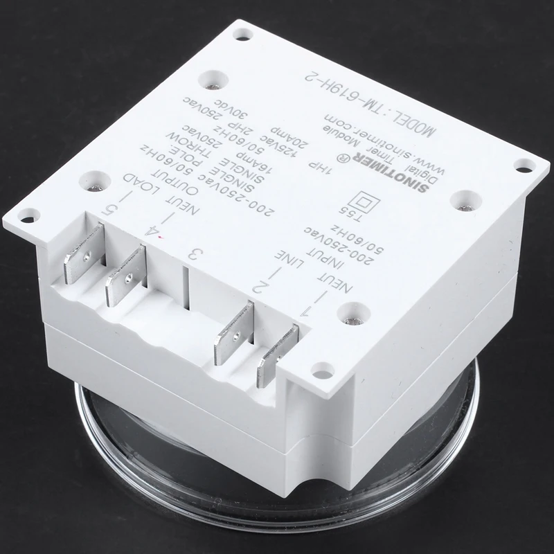 SINOTIMER Tm-619H-2 230Vac 7 Days Weekly Programmable Digital Timer Lighting Switch Output 220V Voltage With Dustproof Cover