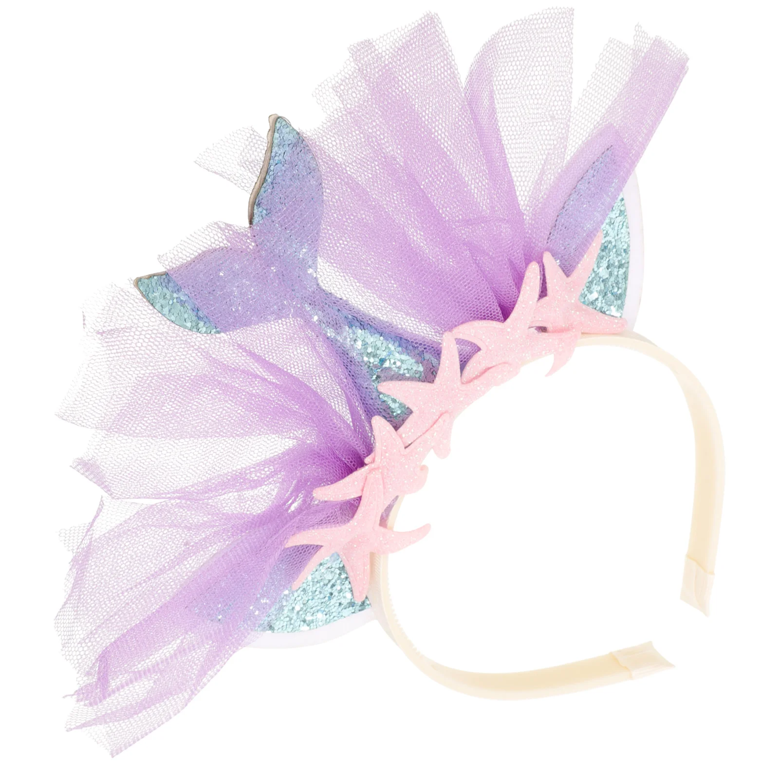 

Hoop Kids Glitter Mermaid Hair Band Toddler Girls Non Fading Party Carnival Christmas Easter New Year Hair Tools