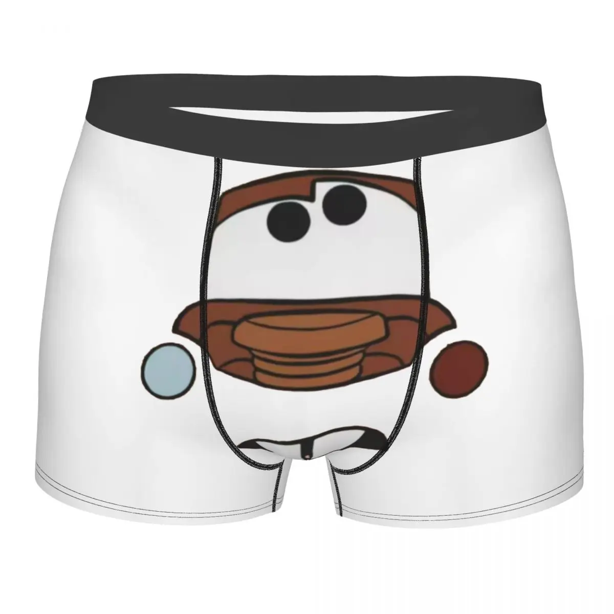 

Мужские боксерские шорты Mater Lightning McQueen Cars с 3D принтом, дышащее мужское нижнее белье, трусы-брифы