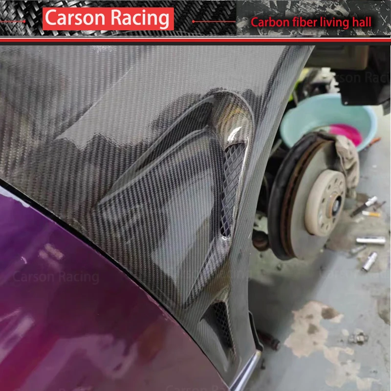 Высококачественное брызговик из настоящего углеродного волокна для Volkswagen GOLF MK6 GTI R 2008-2013, внешние аксессуары от Mk6 Forge, карбоновые крылья