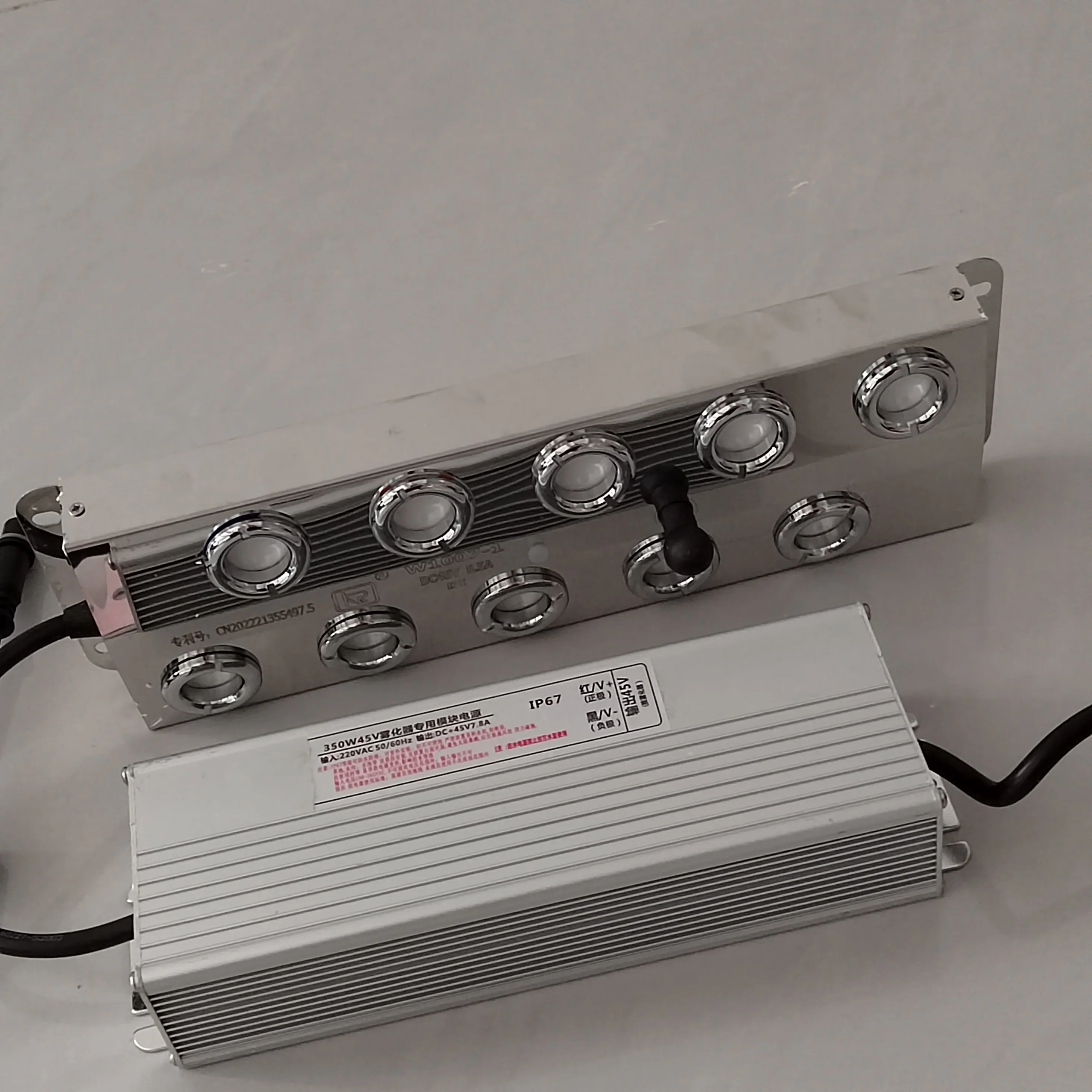 10 Headed Stainless Steel Mist Maker Ultrasonic Humidifier Mist Fogger