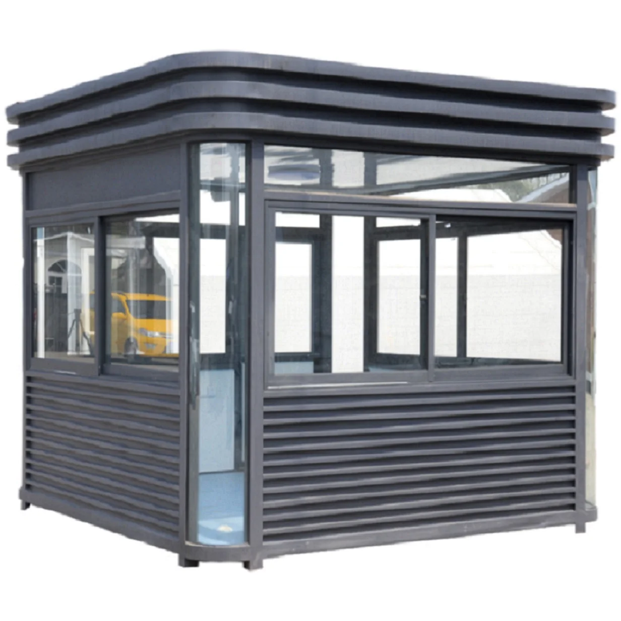 Stainless Steel Control Box Security Pavilion, Parking Lot Toll Booth Outdoor Guard House, AliExpress