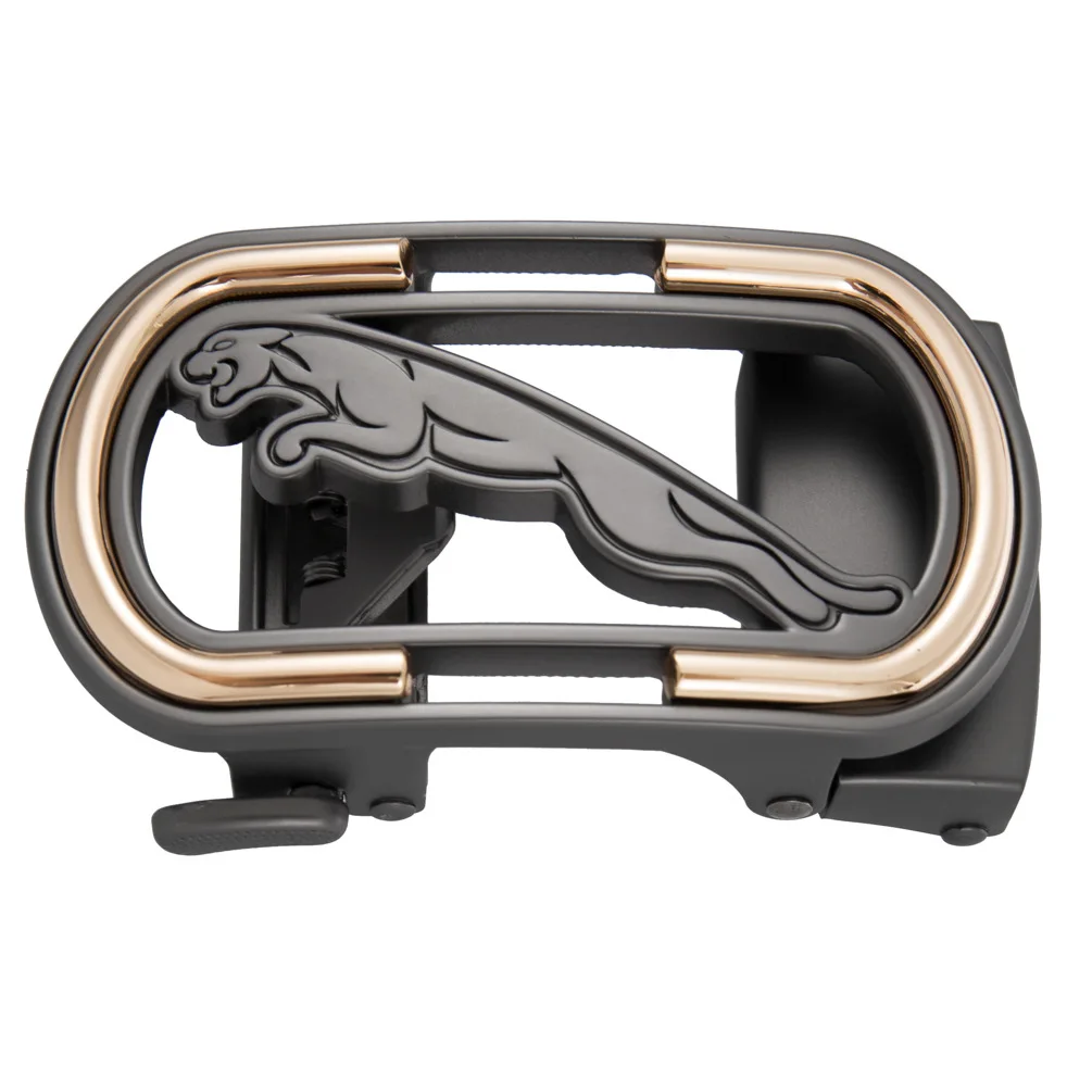 Alloy Automatic Buckle  Belt Buckle Suitable for:31-36mm Men\'s Solid Buckle Automatic Ratchet Leather Belt Buckle