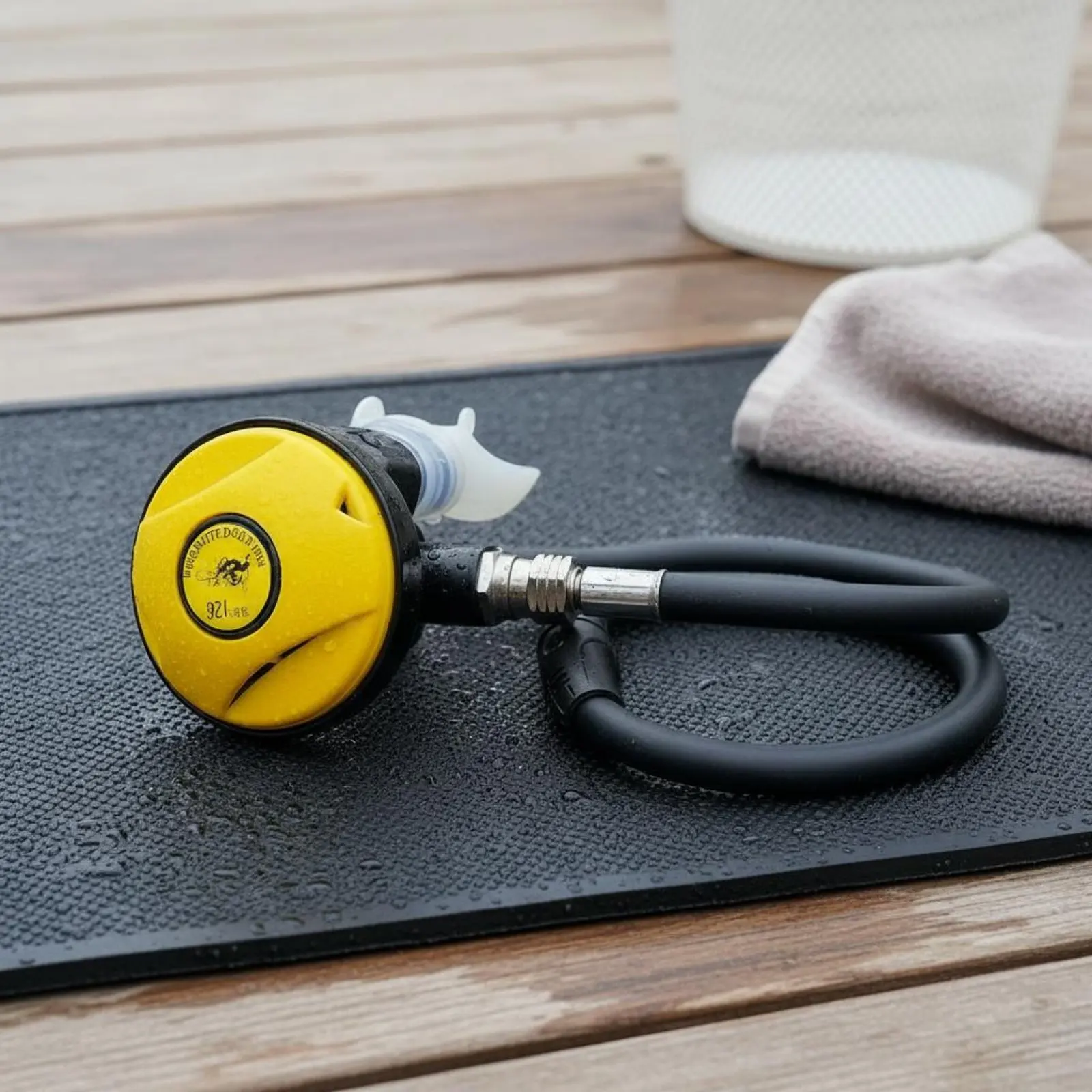 Second Stage Regulator ABS Body Dive Breathing Regulator Underwater Mouthpiece Non-Adjustable Water Sports Gear Pressure Hose view 4