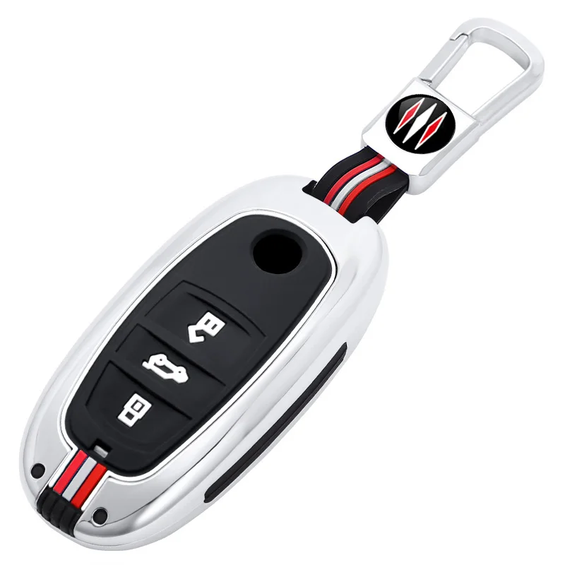 Car Interior Accessories Key Case for Volkswagen New Touareg Key Cover Old Model 11-18 Dedicated Smart Key Protective Shell