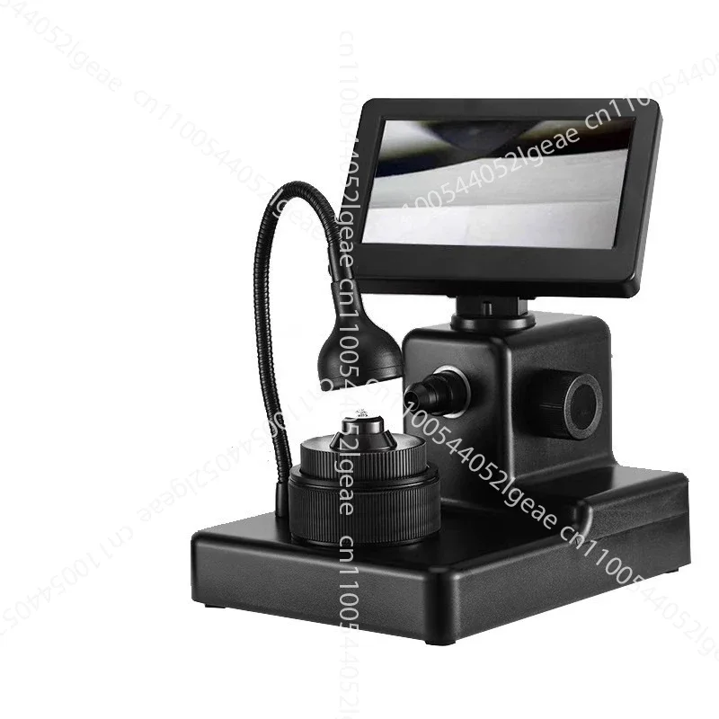 1000X Digital Diamond Girdle Viewer Microscope Camera Diamond Inscription Viewer with 4.3Inch LCD Screen Properties Observer