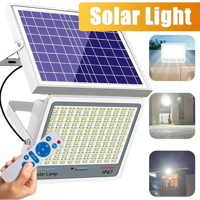 

RUISENZHUO Solar Security Flood Lamps Solar Light Outdoor Waterproof Solar Street Light For Garden/Parking-lot/Wall/Yard/Villa