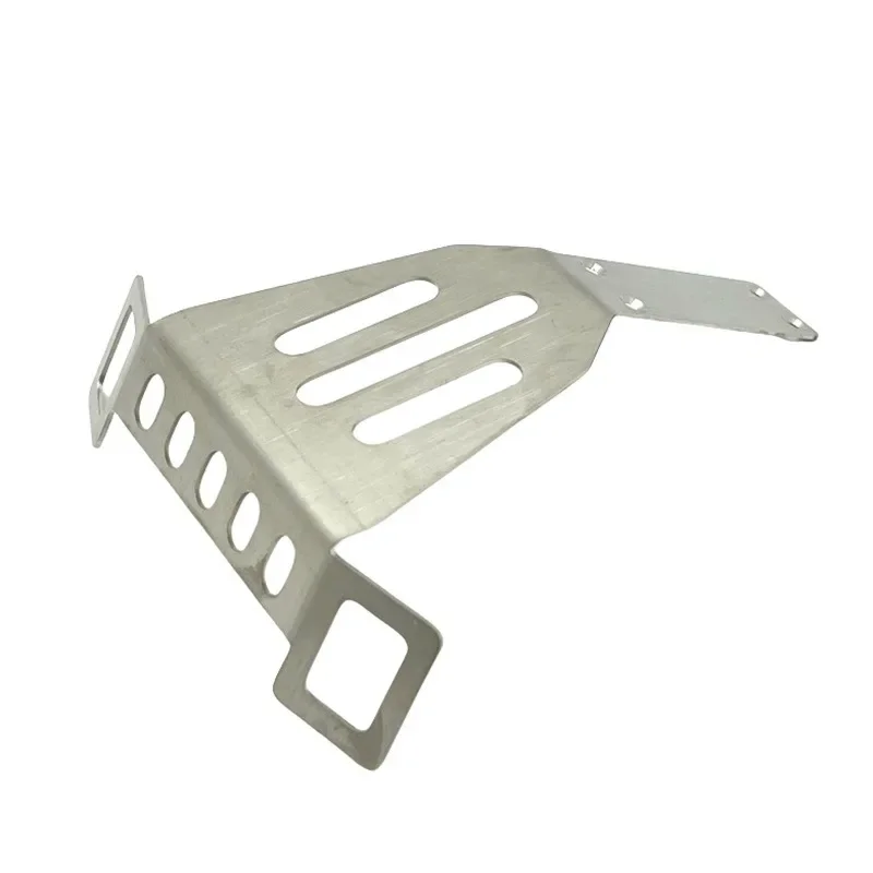 Piastra paramotore di protezione dell'armatura del telaio del paraurti in metallo in acciaio inossidabile per Hyper GO MJX 1/14 14211 RC Car Upgrade OP Accessori