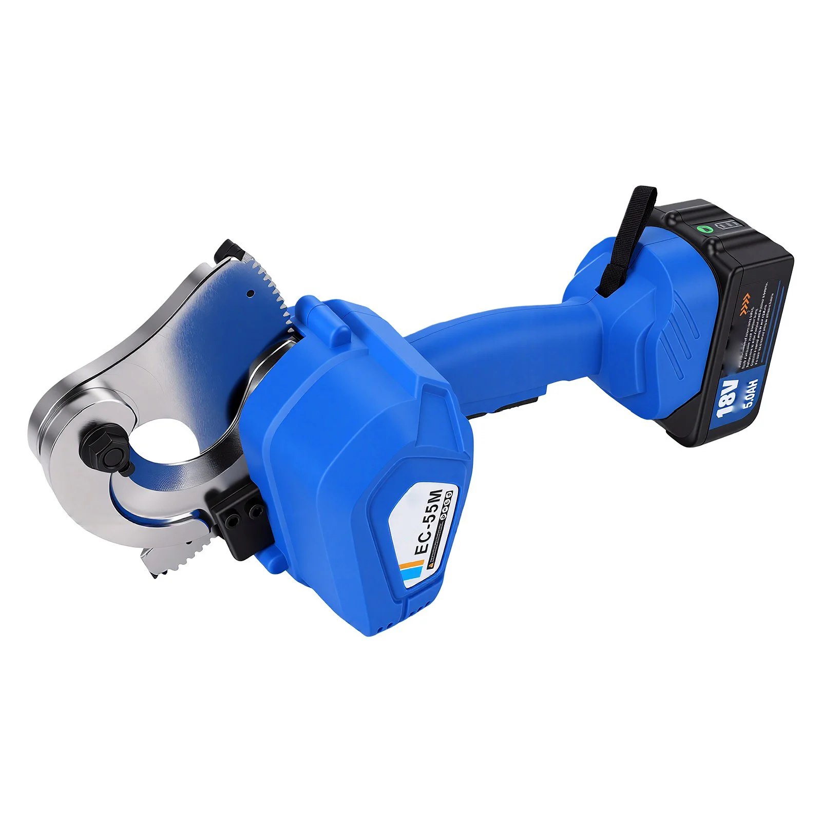 Heavy Duty Electric Ratcheting Cable Cutter Cordless Cable Cutting Machine for Outer Diameter Under 50mm Copper and Aluminum