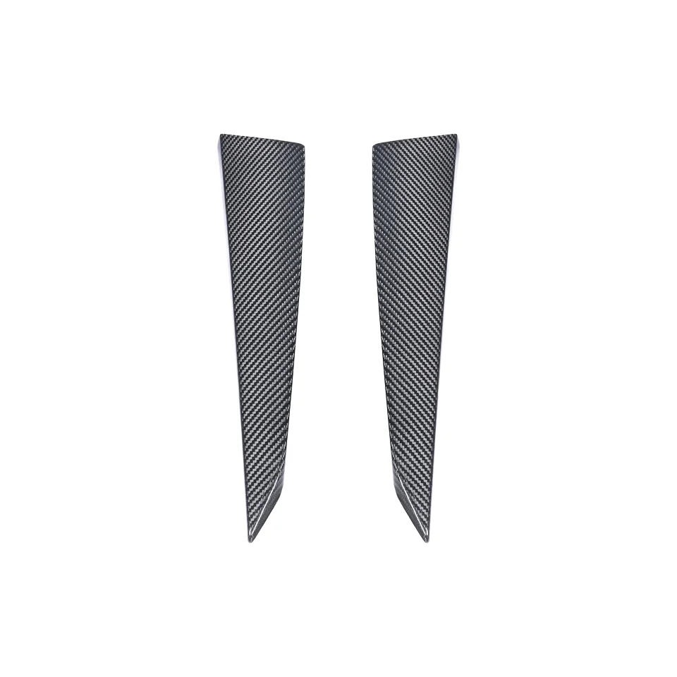 Kburning for for 9Y0.1/9Y0.2 2018-2024 New High Quality Carbon Fiber Black Dry Carbon Rear Window Trim Cover Excellent