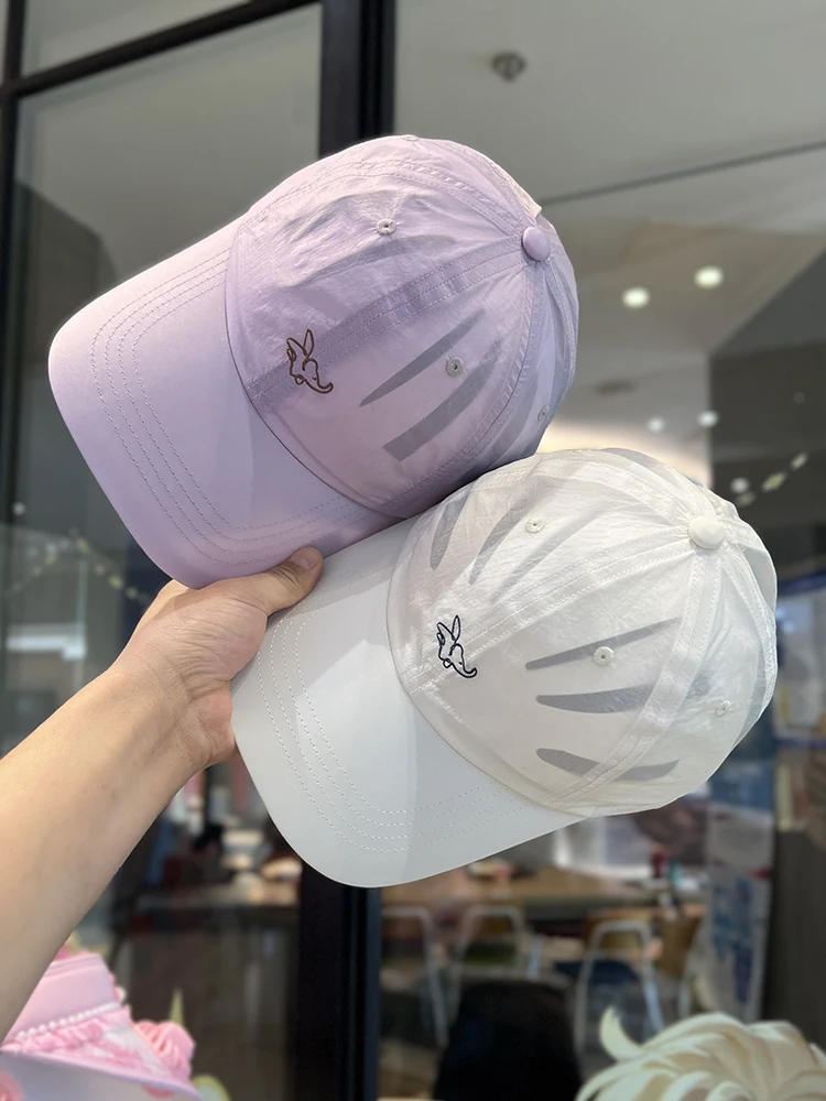 

2025 new embroidered cap summer outdoor quick-drying sun protection visor sports baseball cap