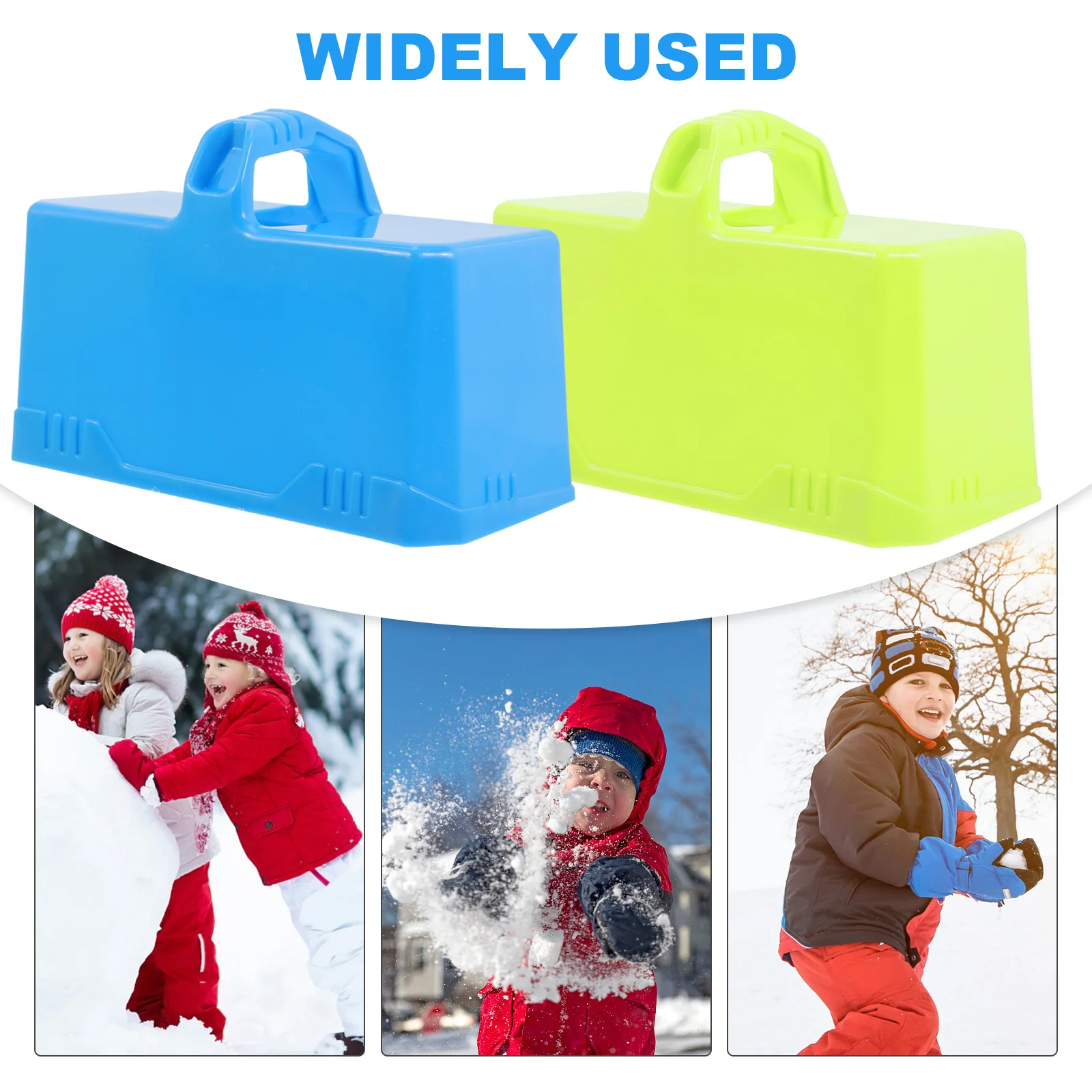 4 Pcs Poop Shape Snow Toy Brick Mold Tool Outdoor Toys Blocks Makers for Snowfield Baby Snowman