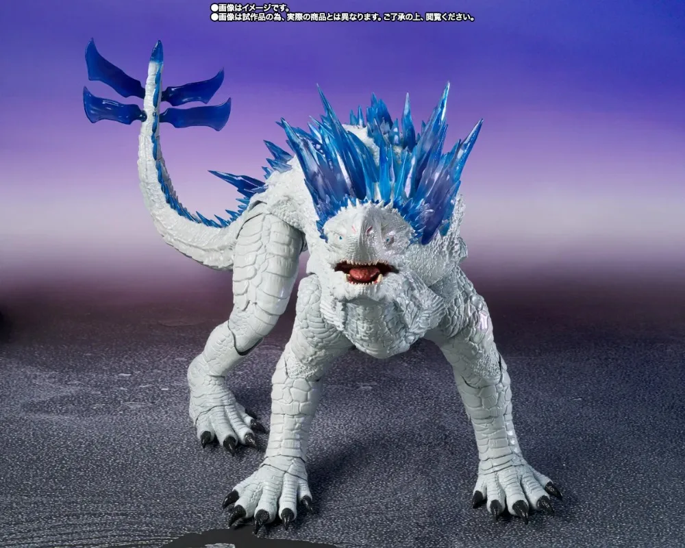 100% 오리지널 반다이 S.H.MonsterArts SHM SHIMO 고질라 콩: 새로운 제국 애니메이션 피규어 액션 피규어 모델 장난감