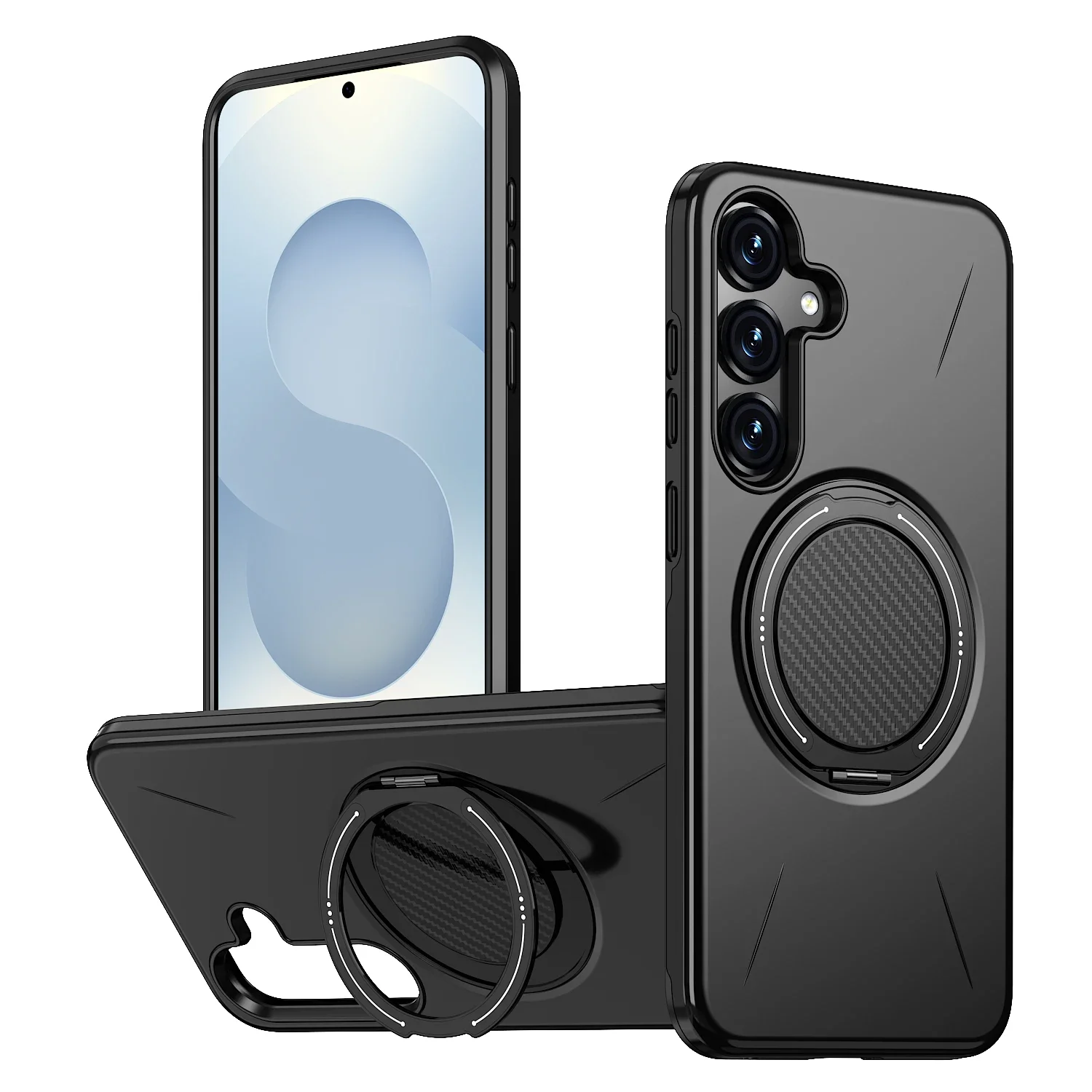 

Kickstand Coque Case for Samsung Galaxy A17 5G A56 A36 A55 A35 A15 A16 A14 A26 Heavy Duty Covers