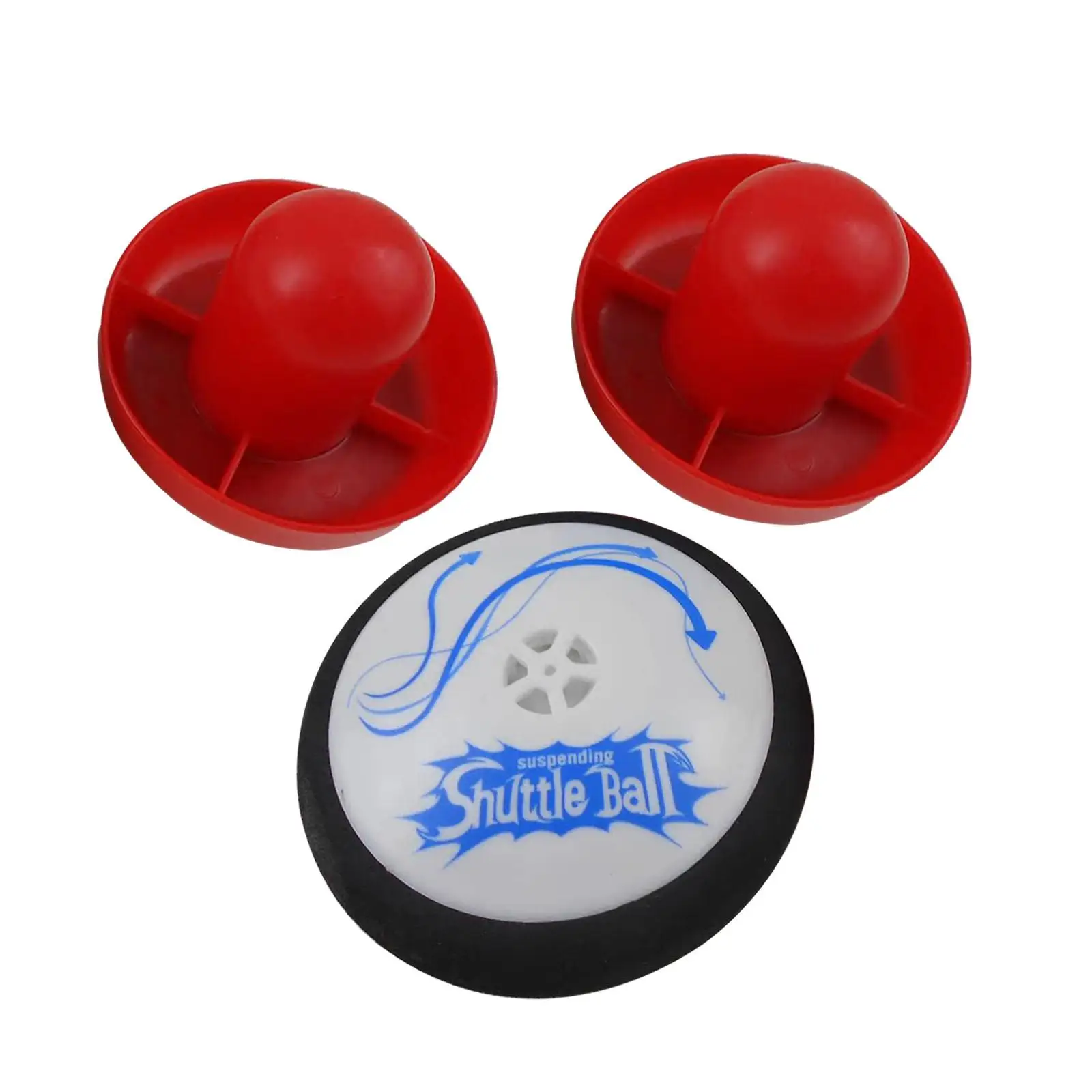 Mini Hockey Pucks Portable Winner Game Compact Interactive 2 Players Floating Air Hockey Pucks for Travel Party Toy Home Camping