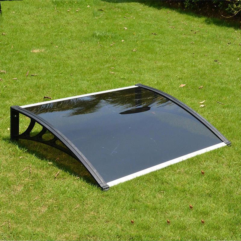 2026 Transparent Polycarbonate Window Awning,front Door Canopy,window Shades Aluminum Bracketpromote sales view 4