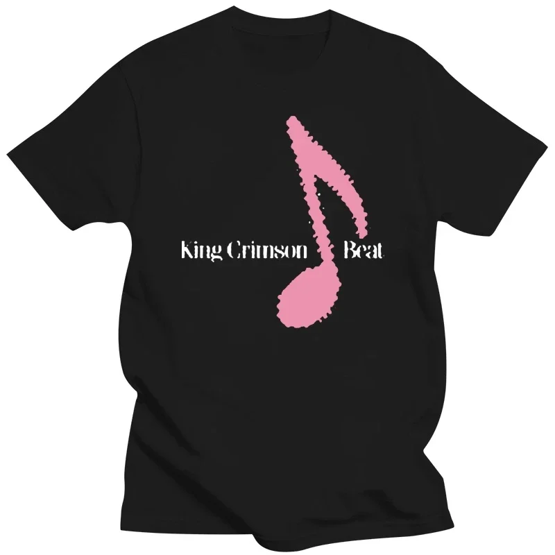 King Crimson Men\'S Beat T Shirt heavyweight T Shirt summer Discount 100 % Cotton T Shirt For Round Neck Clothes Men Lastest sale