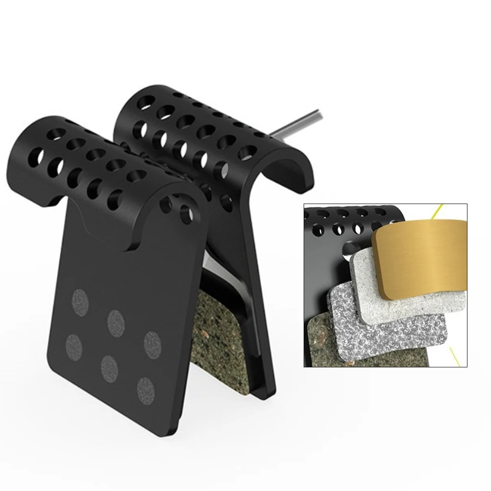 Bicycle Repair Tool Bulletproof Fiber Brake Pad Clamp Easy Installation Fire Retardant Properties Seamless Compatibility