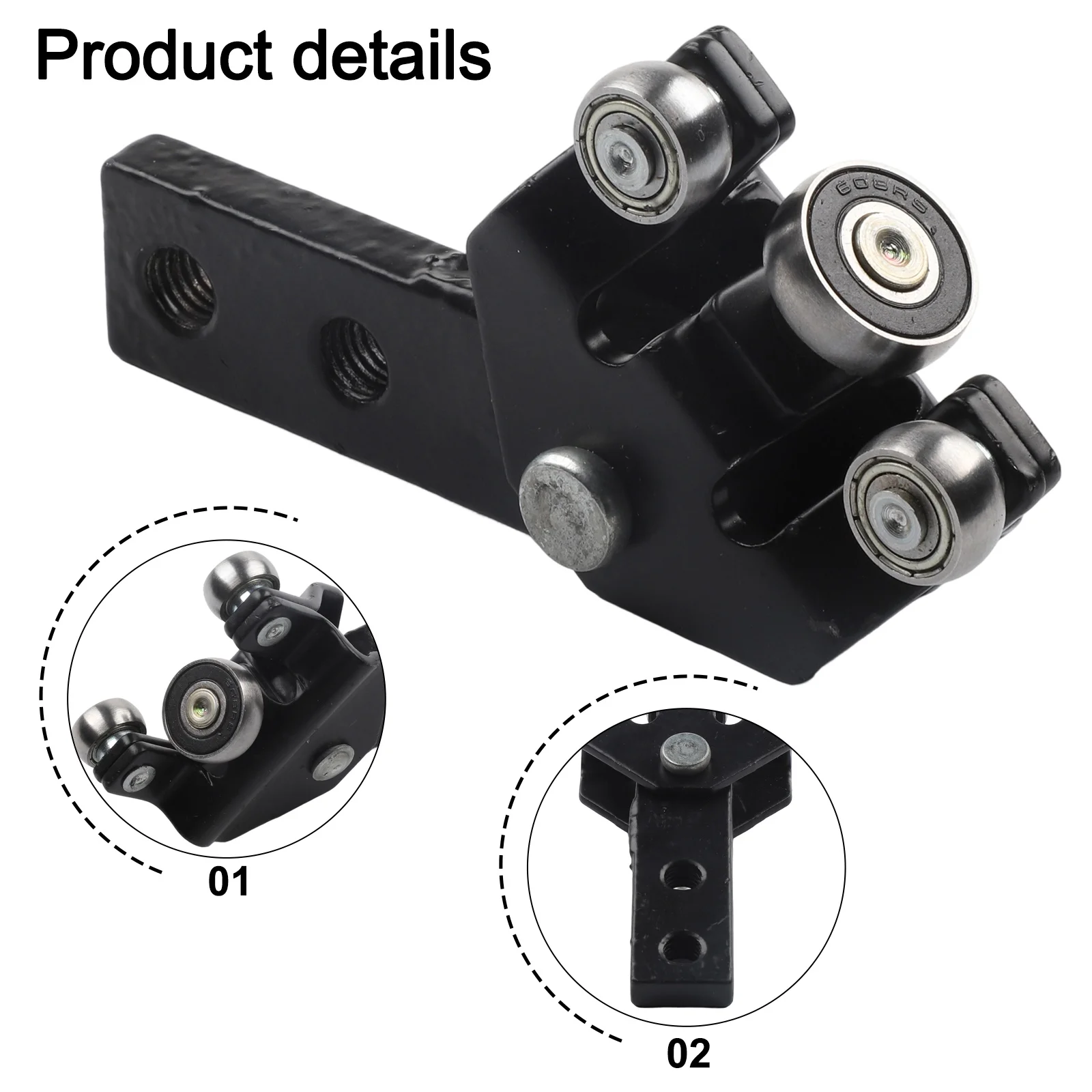 

2013 Diesel Door Roller Wear-resistant Design Metal Material Non-deformation Feature Practical Accessory For LDV V80