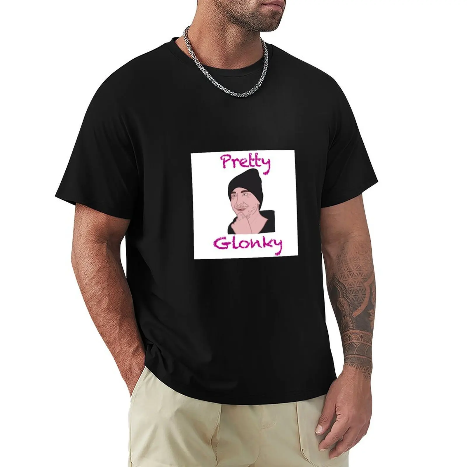 

Pretty Glonky meme T-Shirt cute clothes anime stuff custom t-shirts mens vintage t shirts