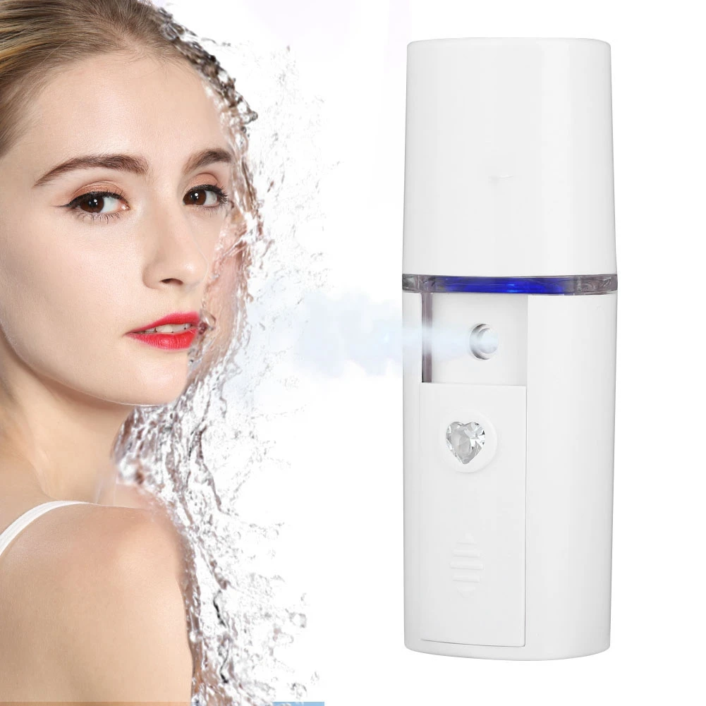 

20ml Face Nano Mist Spray Moisturizing Ultrasonic Humidifier Water Replenish Rechargeable Handy Atomization Skin Care Sprayer