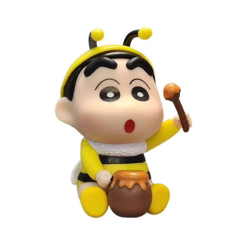 Crayon Shin-chan con Nohara Shiro Bee Bere Anime Action Figure Giocattoli Bambole di circa 8-9 cm
