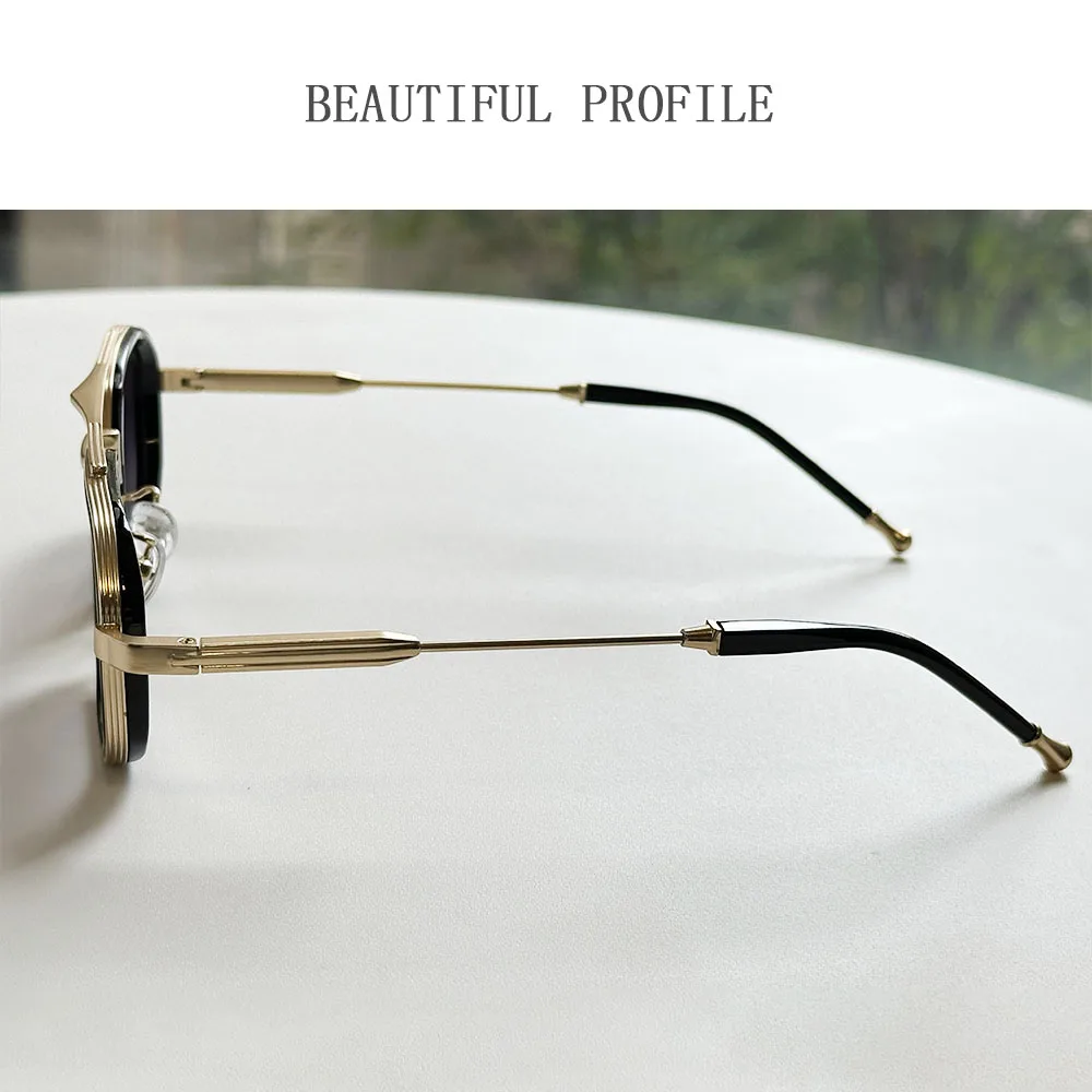 2026 مربع مكبرة الرجال خمر نظارات الموضة Steampunk النظارات الشمسية النساء العصرية Gafas دي سول Hombre لوكس Lunette Soleil فام