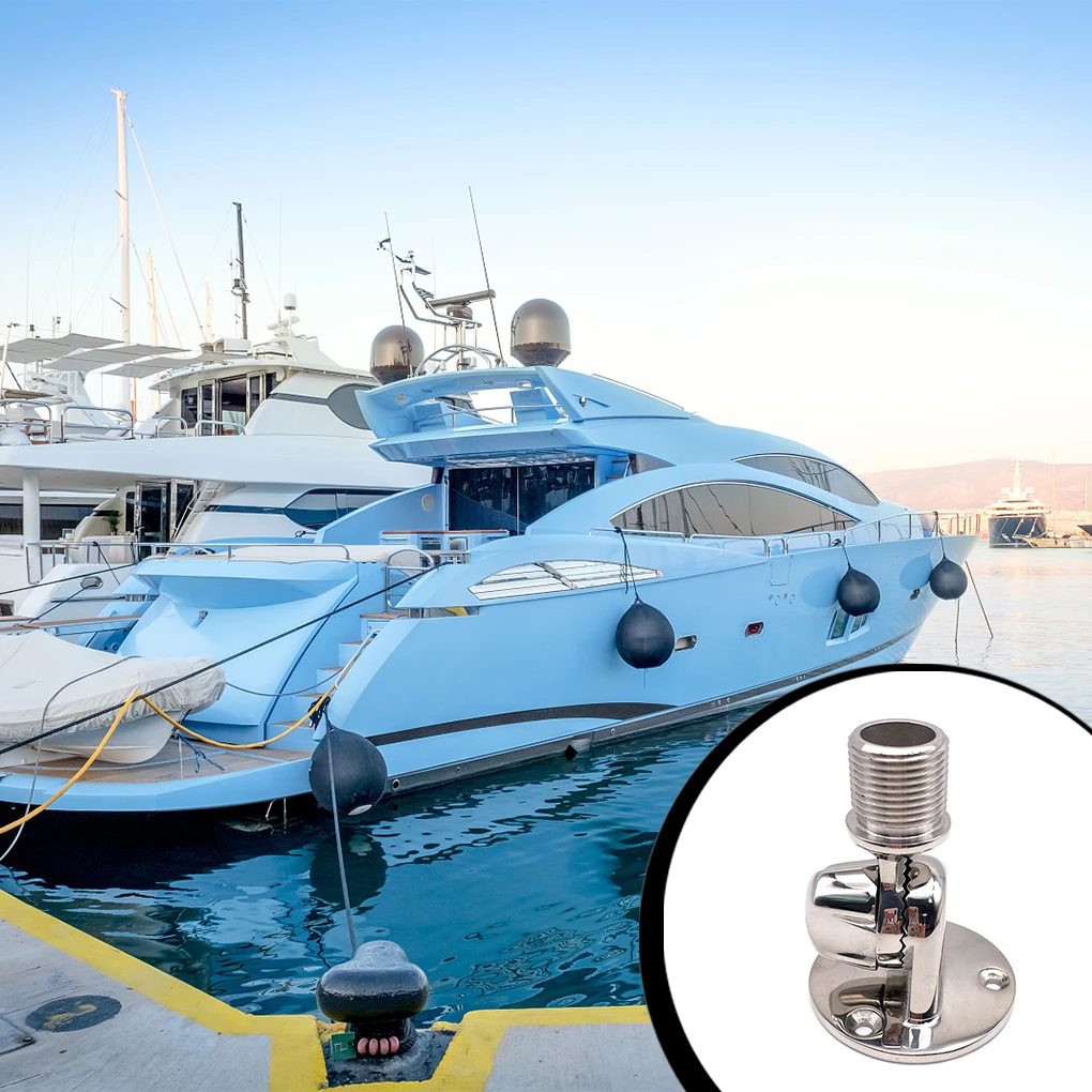 Boat Swivel Base Fixed 24mm Antenna Hardware Accessories Spare Parts Kayak