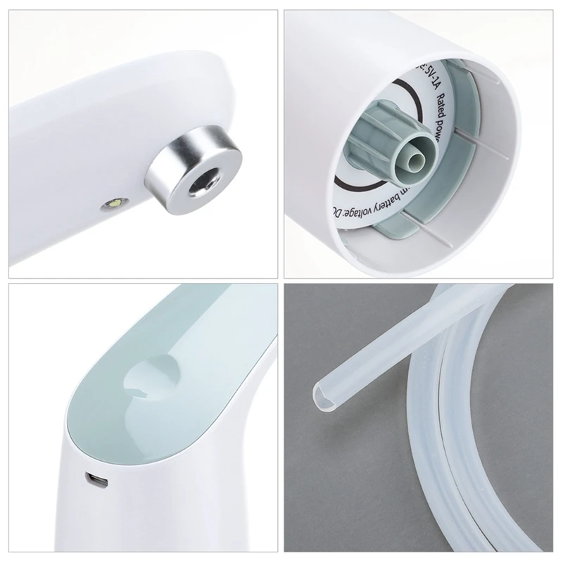 Distributore automatico di acqua, pompa dell'acqua elettrica ricaricabile USB, distributore di acqua con controllo tattile