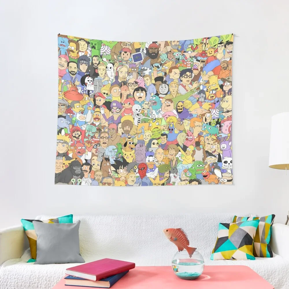 

CARTOONS Tapestry Decoration For Home Decorative Wall Mural Room Aesthetic Tapestry