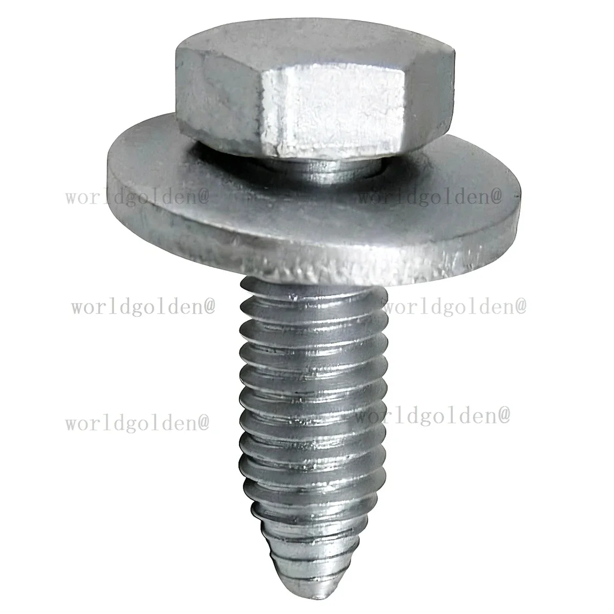 100PCS 9023YG auto fasteners for Peugeot/Citroen, fix dashboard & bumper parts,combination screw with flat washer