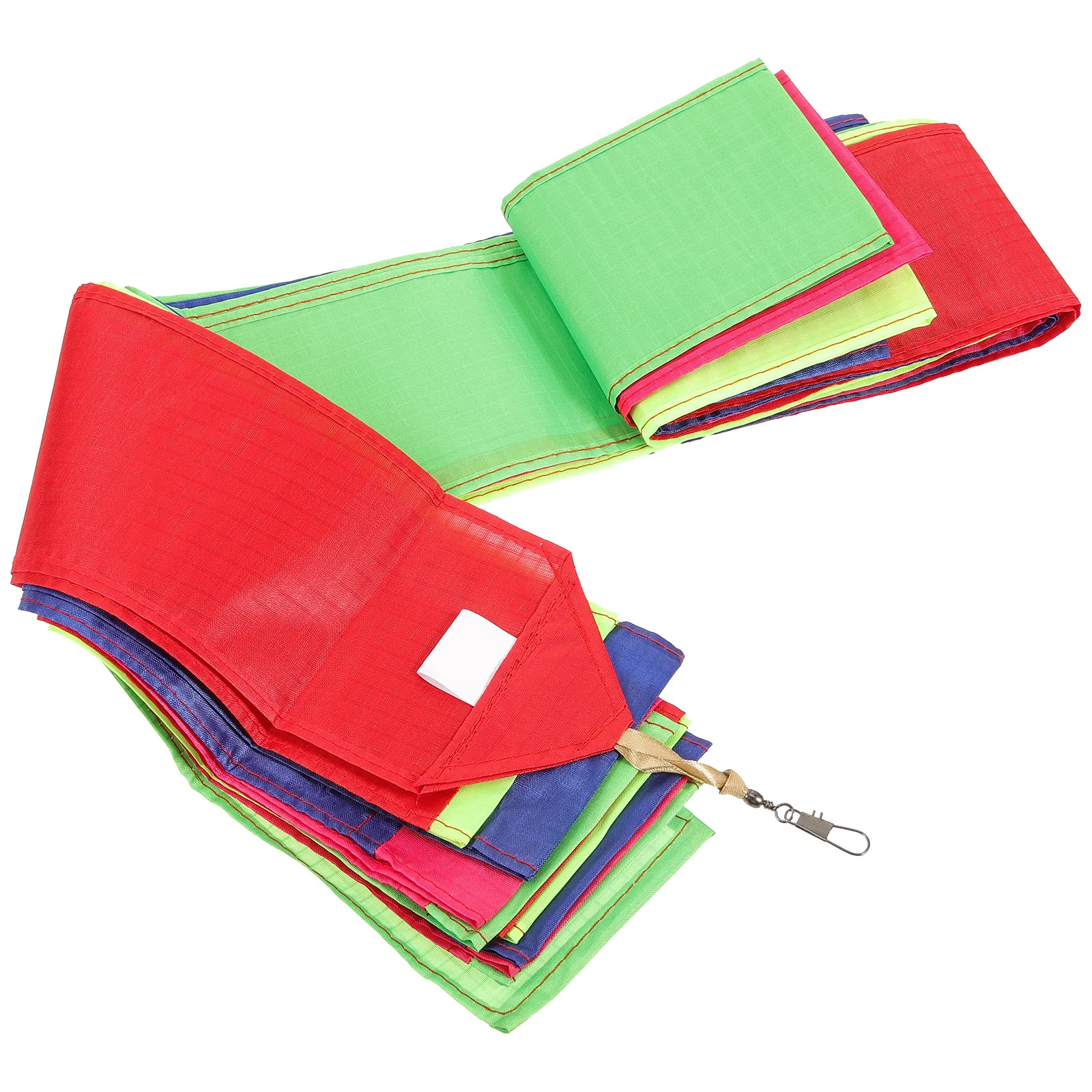 Langlebiger, bunter Drachenschwanz-Verbindungshaken mit langem Schwanz, einfach anzubringen, stabiler Flug-Streamer, Outdoor-Drachendekoration, Nylontuch