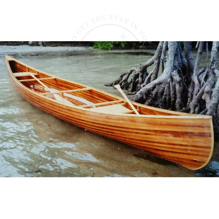 High quality China handmaking Kayak canoe wooden 2 seats