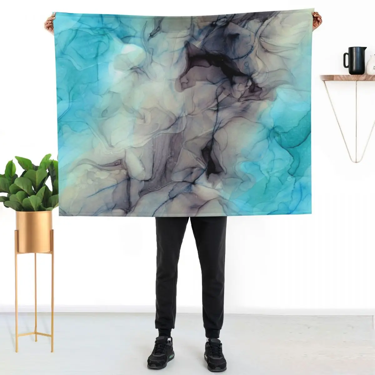 The Calm Before The Storm Throw Blanket Warm Comfortable Blanket for Office Napping