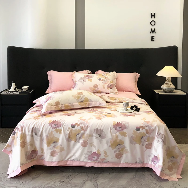 2025 New Premium Summer Cooling Quilt, Digital Printed Chiffon for Cool Summer AC - Room Relaxation 200×230