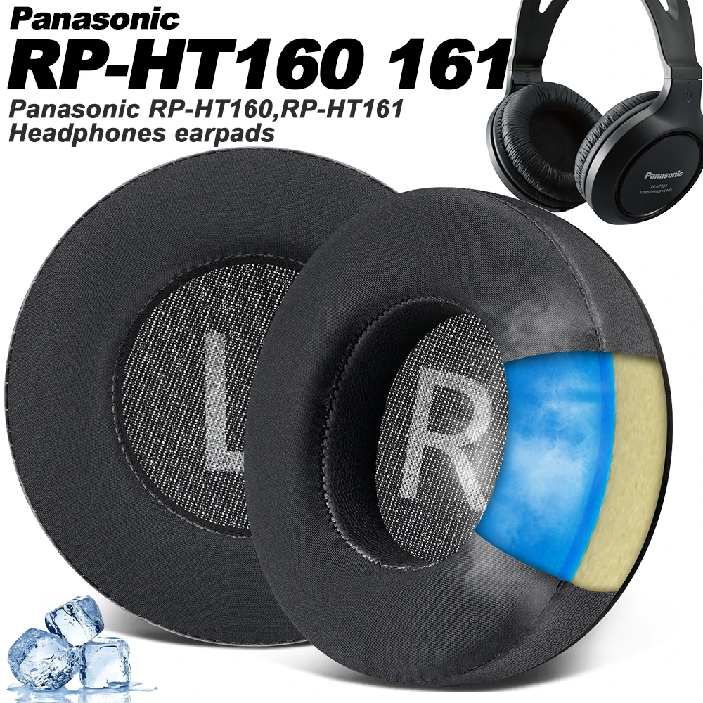 

Earphone pads for Panasonic RP-HT160,RP-HT161 replacement Earpads headphones Mesh cloth Memory Covers Sponge Soft Protein