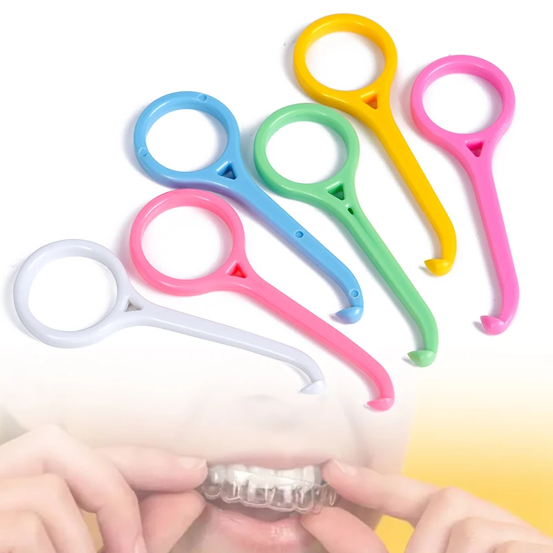 10pcs Dental Aligner Remove Hook Invisible Braces Extractor Remover Hook for Orthodontic Braces Oral Care Tools