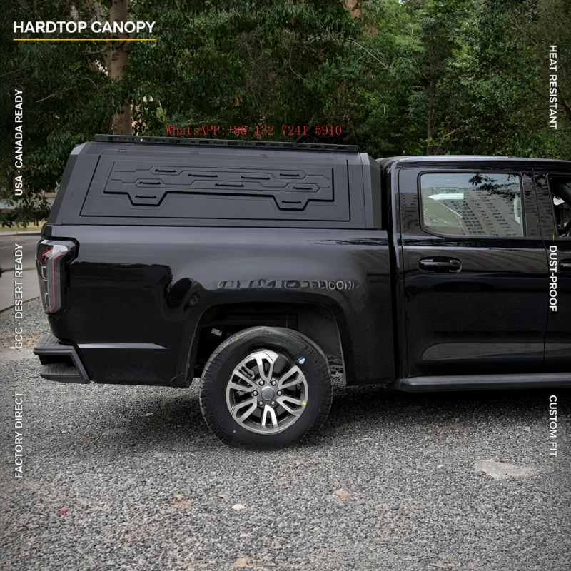 Custom 4X4 Waterproof Hardtop Truck Canopy Camper Shell Topper Cap for  Hux Tama  Rger F150