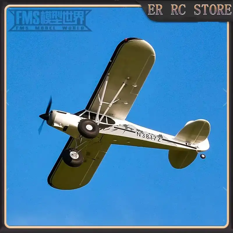 

New FMS RC 1300 mmm ducted series PA-18 fixed-wing remote-controlled aircraft model novice training space electric aircraft toys