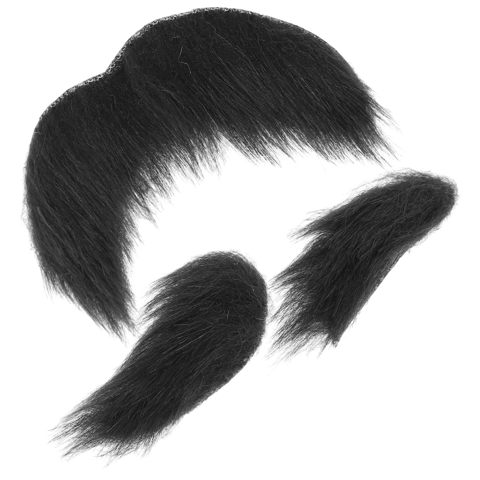 Clothing Self-adhesive Beard and Eyebrows Old Man Mustache Costume Adult Fake Halloween Props Kit Men Cosplay Accessories