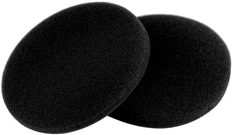 Coussinets d'oreille en mousse pour remplacement, housses en éponge de poulet, écouteurs pour casque, coussins de sauna pour téléphone, 45mm - 1.8 ", 5 paires