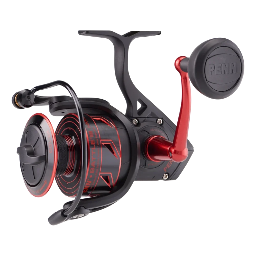 Original Penn Battle III and Battle III DX Spinning Fishing Reel