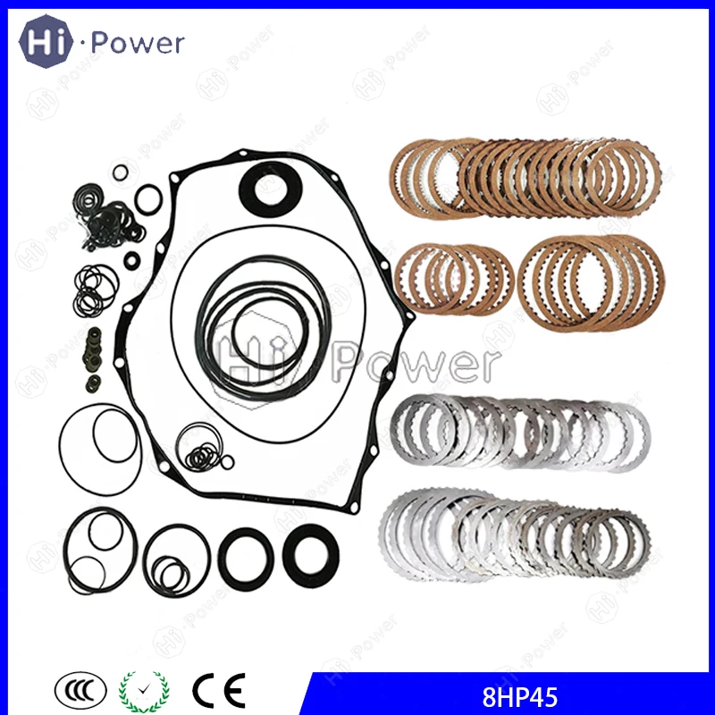 

Friction Steel Plate 8HP-45 Auto Transmission Clutch Master Rebuild Kit Seal Overhau Kit For BMW Gearbox Clucth Disc Kit 8HP45